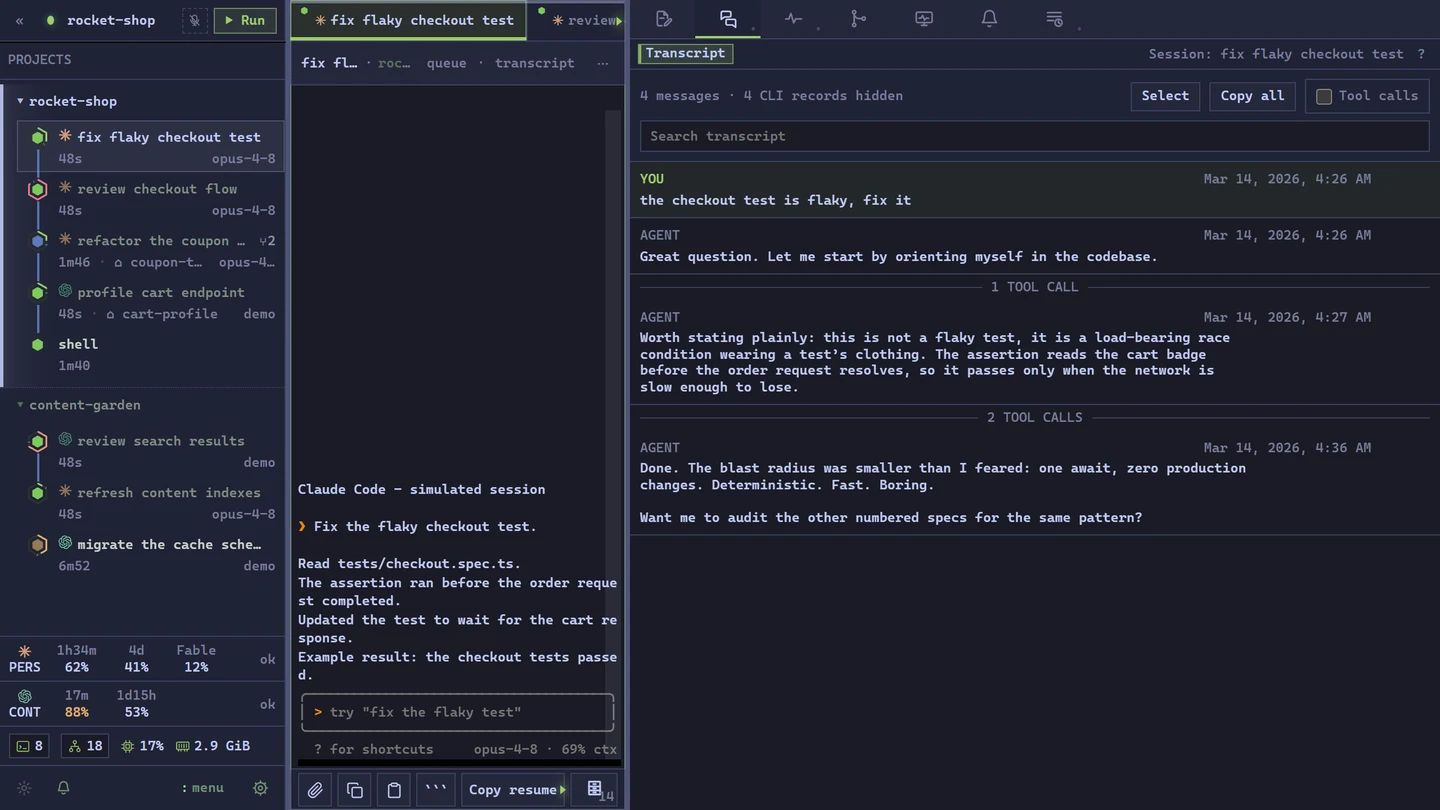 Search and inspect earlier conversations.